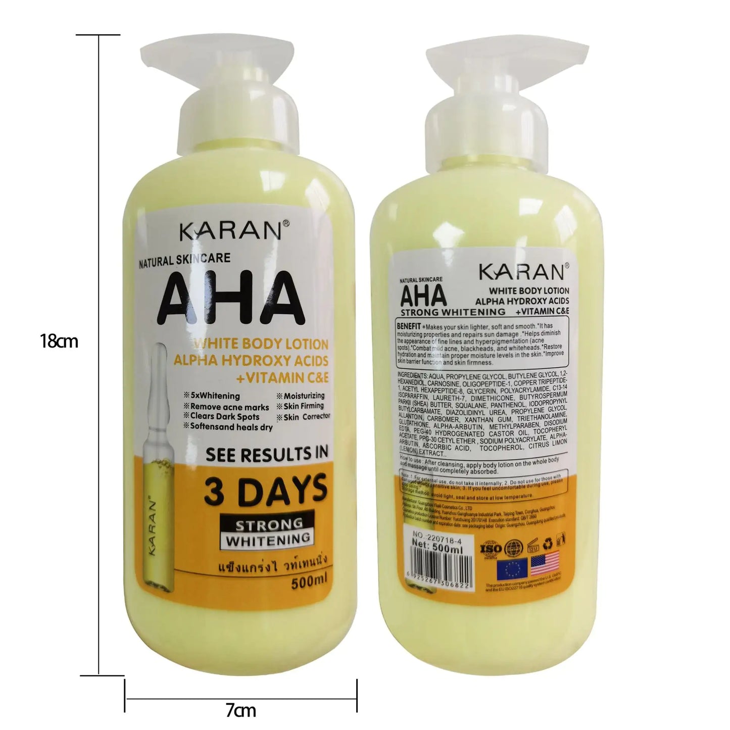 Karan AHA Whitening Body Cream