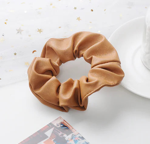 PU Leather Hair Tie Ring