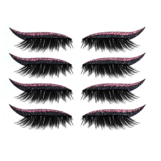 Eyeliner Eyelashes Set