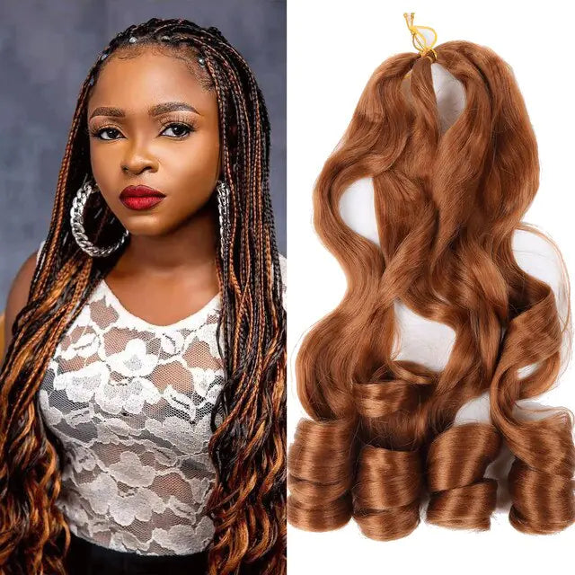 French Curl Braiding Synthetic Hair-OUT OF STOCK