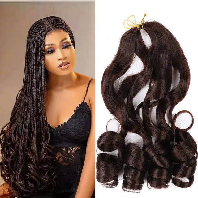 French Curl Braiding Synthetic Hair-OUT OF STOCK