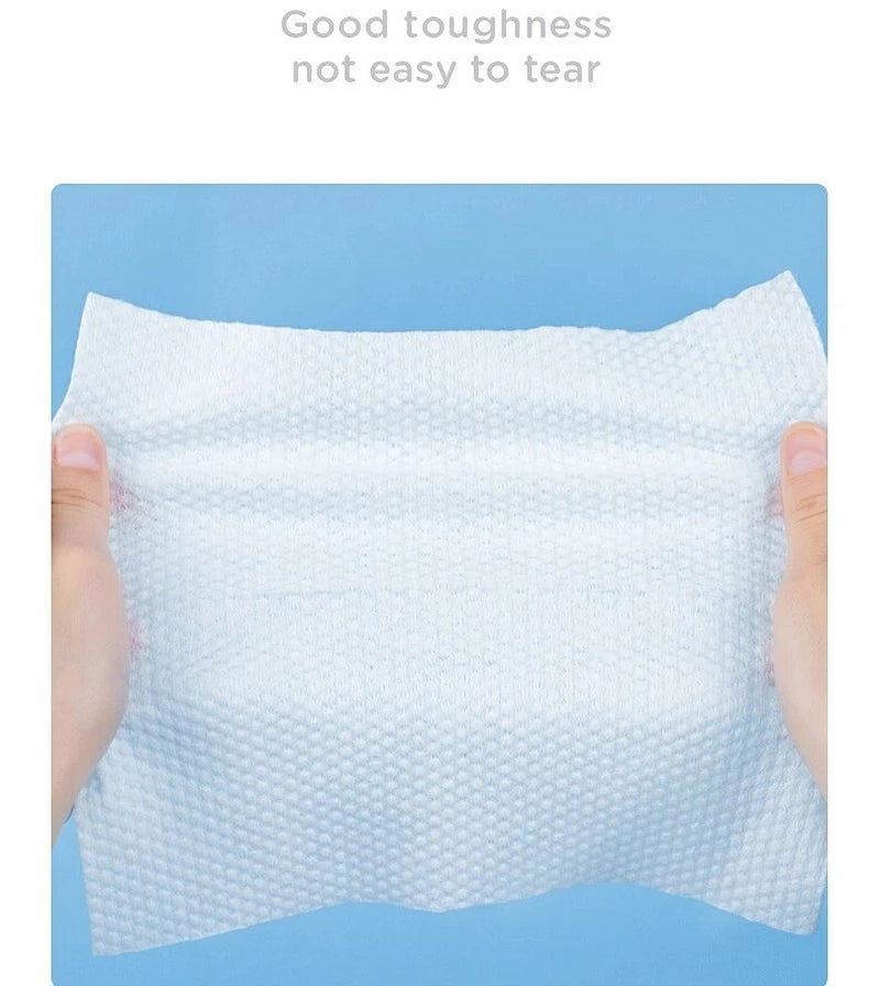 "Ultra-Soft Disposable Cleansing Towel: Gentle Facial Makeup Remover and Skin Care Cotton Pad"