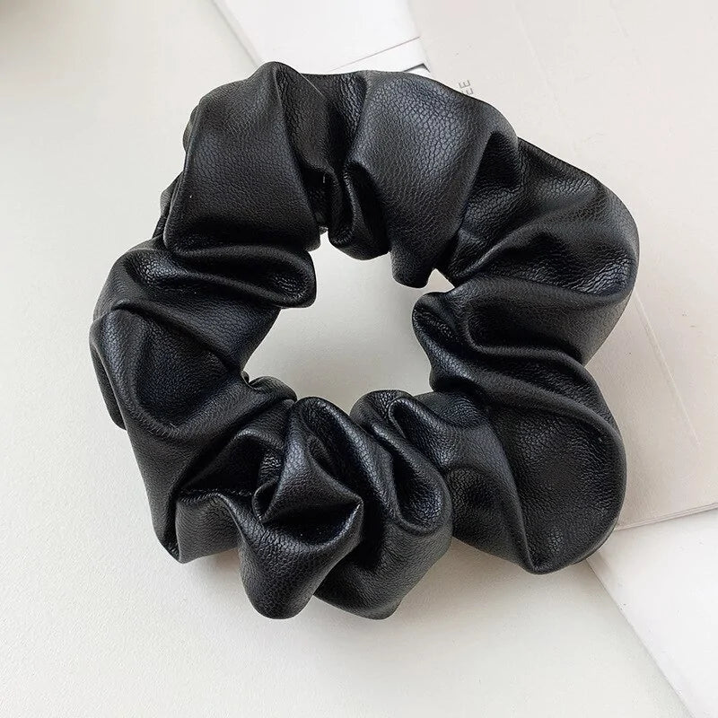 PU Leather Hair Tie Ring